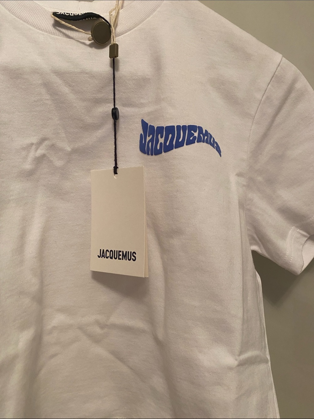 JACQUEMUS Le Camargue T-Shirt cropped size S - Picture 5 of 6